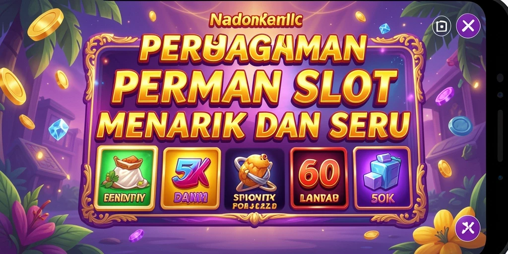 Tampilan menarik dari permainan Slot 5ZK yang mengasyikkan.