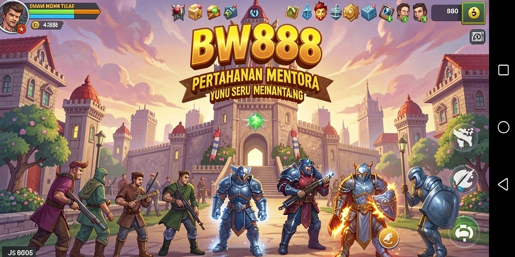 Tampilan gameplay BW888 yang mendebarkan dan penuh strategi.