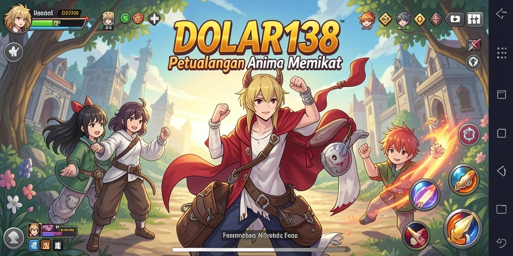 Gameplay DOLAR138 yang seru dalam aksi anime.