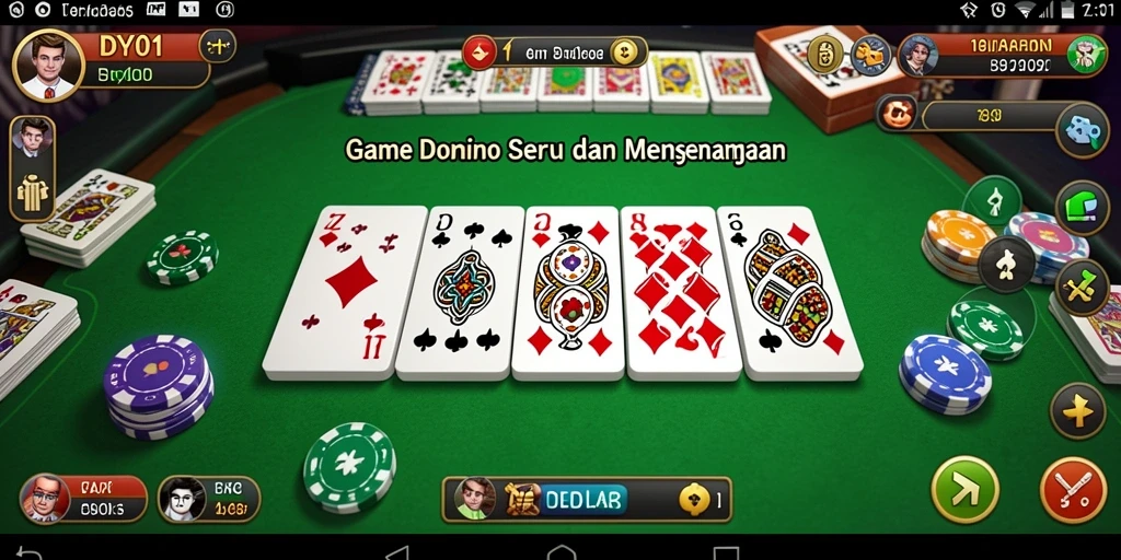 Tampilan gameplay seru dan interaktif dari DY01 yang mengasyikkan.