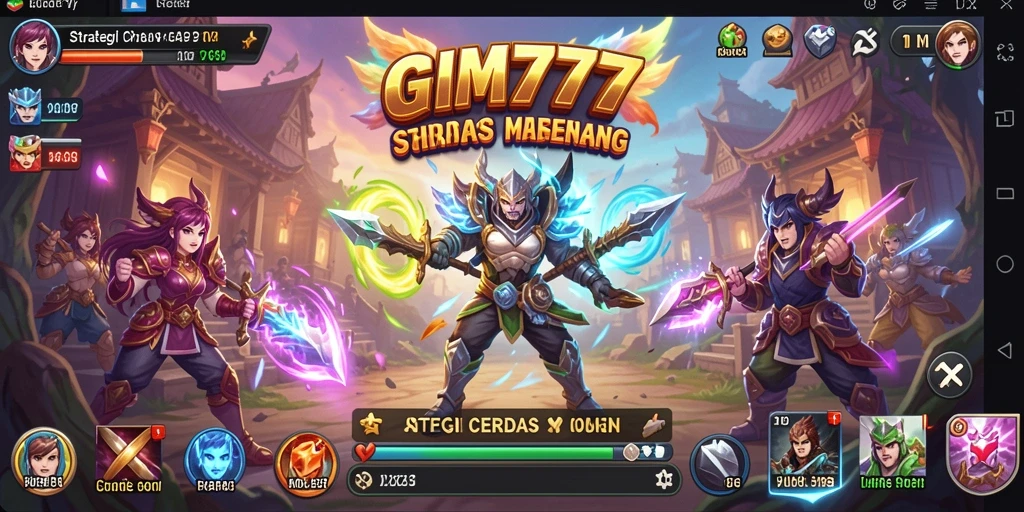 Tampilan gameplay GIM777 yang mendebarkan dan strategis.
