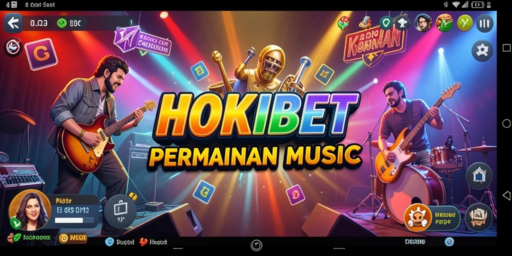 Tampilan gameplay HOKIBET yang penuh warna dan interaktif.