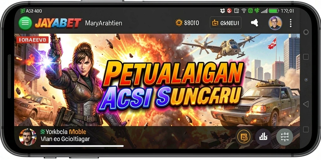 Screenshot gameplay JAYABET menampilkan aksi intens dan grafis yang memukau.