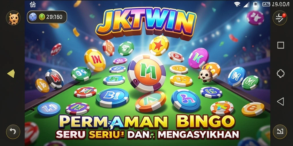 Tampilan gameplay seru JKTWIN yang penuh aksi Bingo.