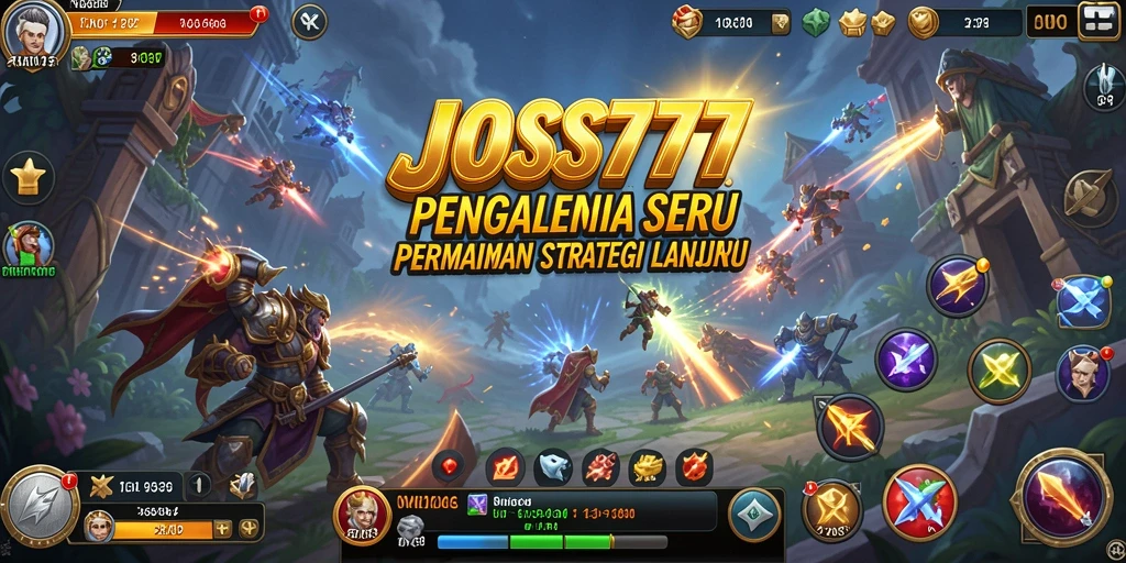 Gameplay strategis seru dan menantang dalam JOSS777.