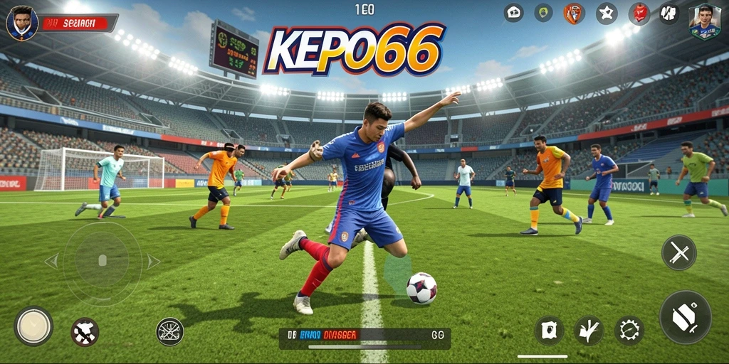 Screenshot gameplay KEPO66 yang menampilkan aksi olahraga seru.