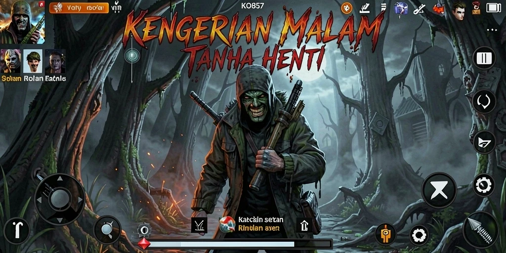Tampilan mendebarkan dari gameplay KO857 yang penuh misteri.