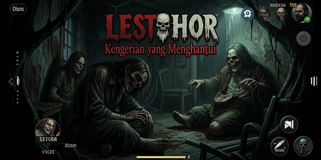Gameplay LETSTHOR yang penuh ketegangan dan kengerian.