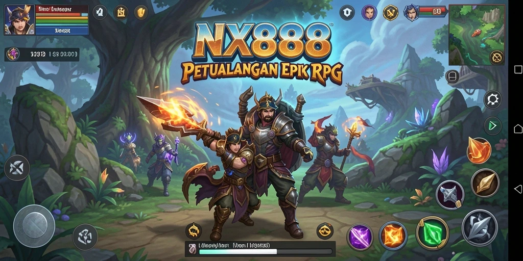 Cuplikan gameplay NX888 menampilkan pertarungan seru dan visual yang memukau.