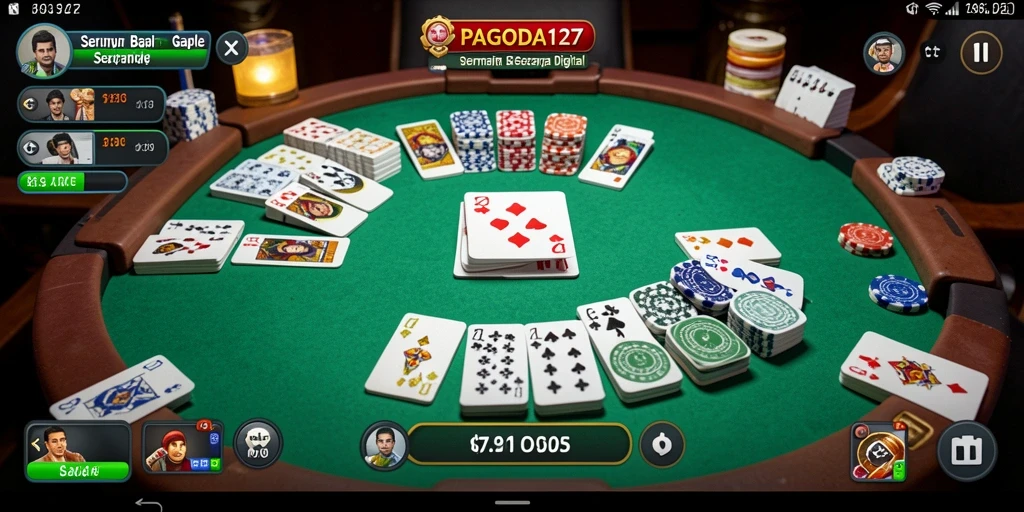 Tampilan gameplay seru dan interaktif dari PAGODA127.