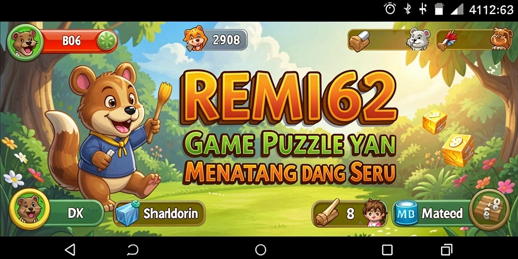 Tampilan menarik dari gameplay REMI62 yang seru.