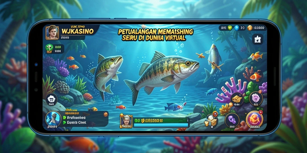 Tangkapan ikan terbesar dalam gameplay WJKASINO.